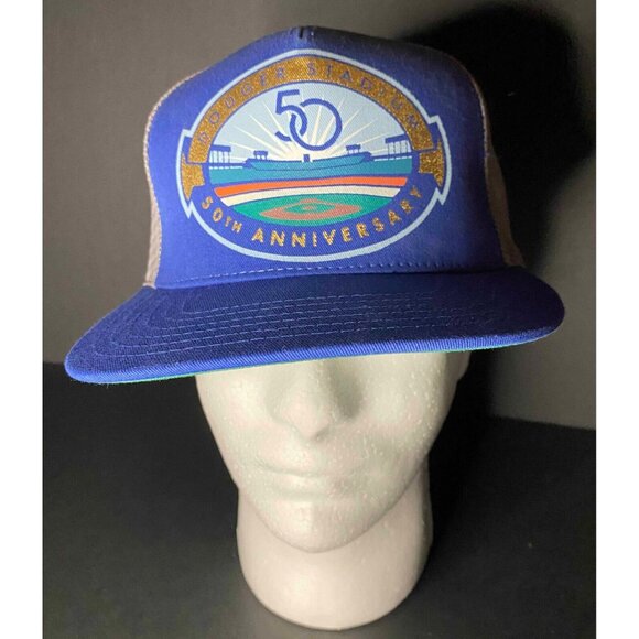 Los Angeles LA Dodgers Stadium 50th Anniversary Baseball Cap Snapback Hat - Picture 1 of 8
